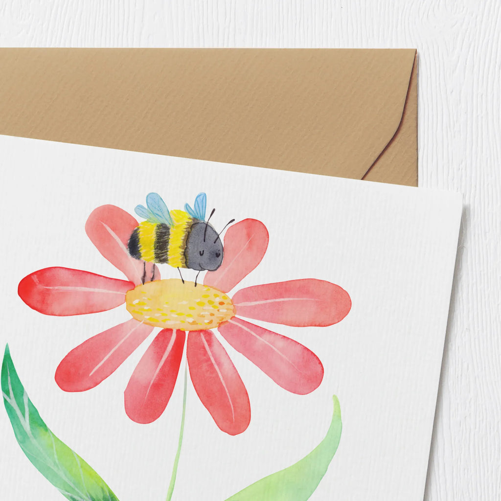 Deluxe Karte Hummel Blume Geburtstagskarte, Glückwunschkarte, Hochwertige Klappkarte, Hochwertige Grußkarte, Klappkarte, Karte, Einladungskarte, Hochzeitskarte, Grußkarte, Tiermotive, Gute Laune, lustige Sprüche, Tiere, Natur, Biene, Hummeln, Feld, Wespe, Flauschig, Blume, Hummel