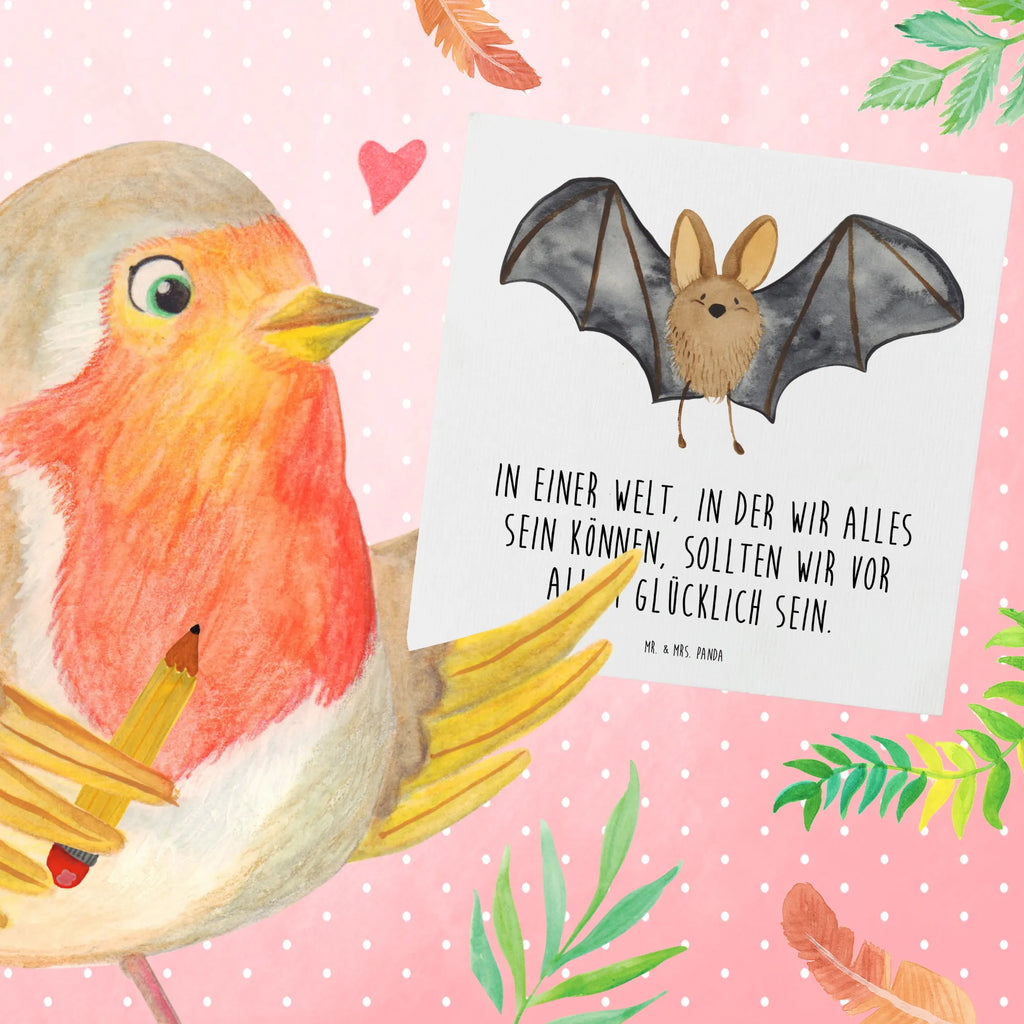 Deluxe Card bat wing Karte, Hochzeitskarte, Glückwunschkarte, Hochwertige Grußkarte, Geburtstagskarte, Klappkarte, Grußkarte, Hochwertige Klappkarte, Einladungskarte, Tiermotive, Gute Laune, lustige Sprüche, Tiere