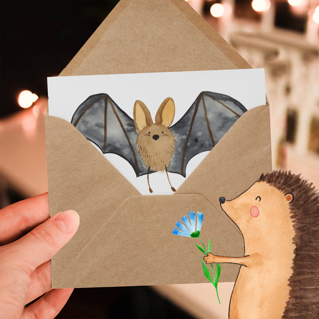 Deluxe Card bat wing Karte, Hochzeitskarte, Glückwunschkarte, Hochwertige Grußkarte, Geburtstagskarte, Klappkarte, Grußkarte, Hochwertige Klappkarte, Einladungskarte, Tiermotive, Gute Laune, lustige Sprüche, Tiere