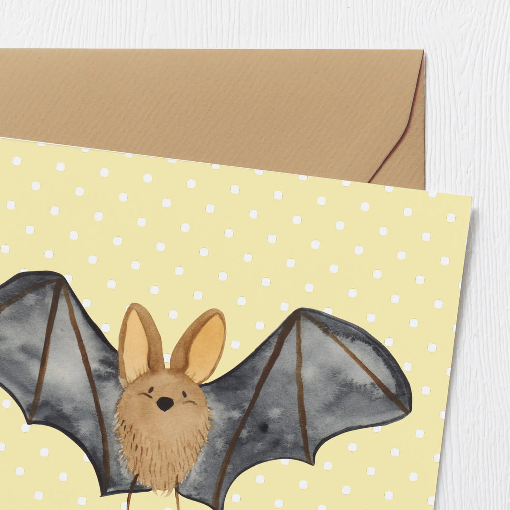 Deluxe Card bat wing Karte, Hochzeitskarte, Glückwunschkarte, Hochwertige Grußkarte, Geburtstagskarte, Klappkarte, Grußkarte, Hochwertige Klappkarte, Einladungskarte, Tiermotive, Gute Laune, lustige Sprüche, Tiere