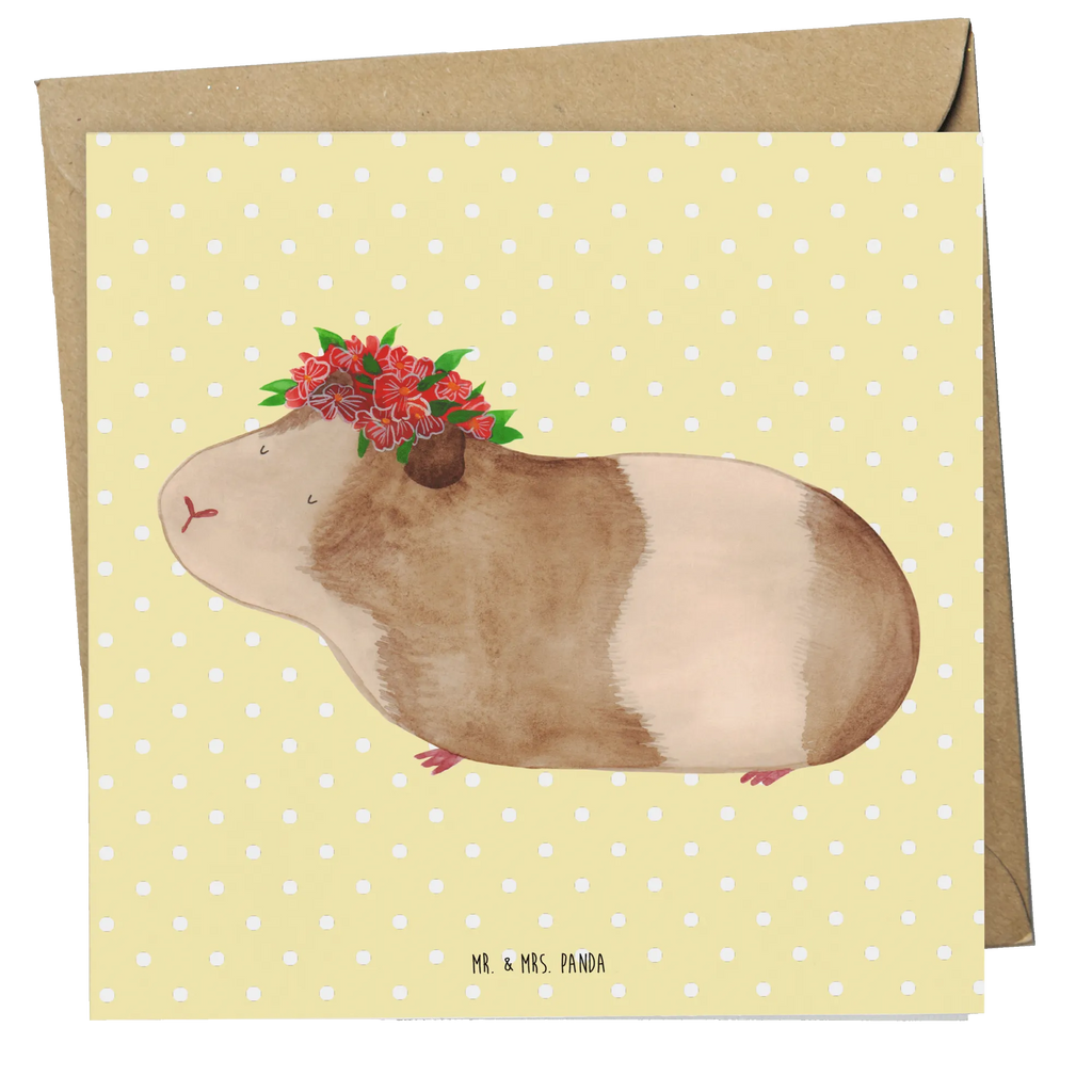 Deluxe Card Guinea pig wisdom Hochwertige Klappkarte, Hochzeitskarte, Karte, Klappkarte, Geburtstagskarte, Grußkarte, Einladungskarte, Glückwunschkarte, Hochwertige Grußkarte, Tiermotive, Gute Laune, lustige Sprüche, Tiere, Wunderland, Realität, Meerschweinchen, Meeries, Spruch, Meerie, Wunder, Weisheit, Blumenkind, Motivation