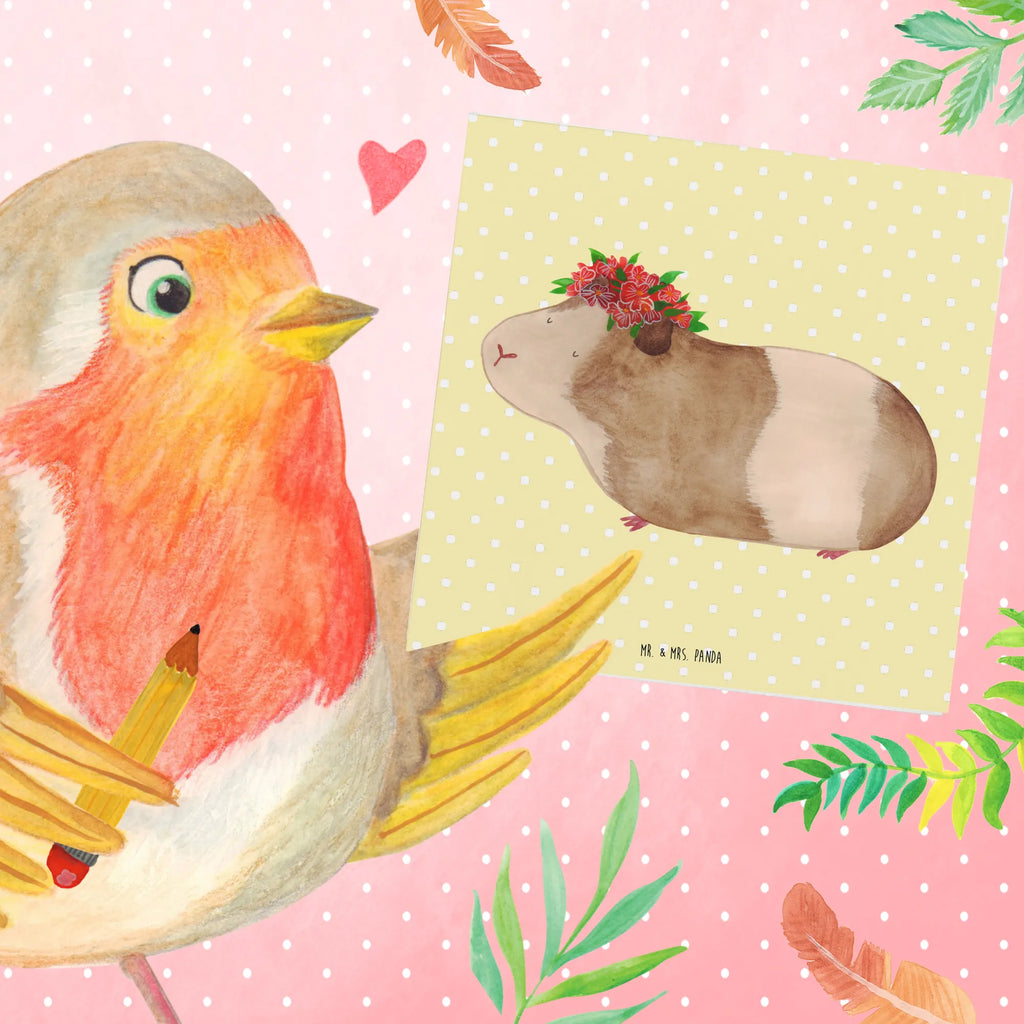 Deluxe Card Guinea pig wisdom Hochwertige Klappkarte, Hochzeitskarte, Karte, Klappkarte, Geburtstagskarte, Grußkarte, Einladungskarte, Glückwunschkarte, Hochwertige Grußkarte, Tiermotive, Gute Laune, lustige Sprüche, Tiere, Wunderland, Realität, Meerschweinchen, Meeries, Spruch, Meerie, Wunder, Weisheit, Blumenkind, Motivation