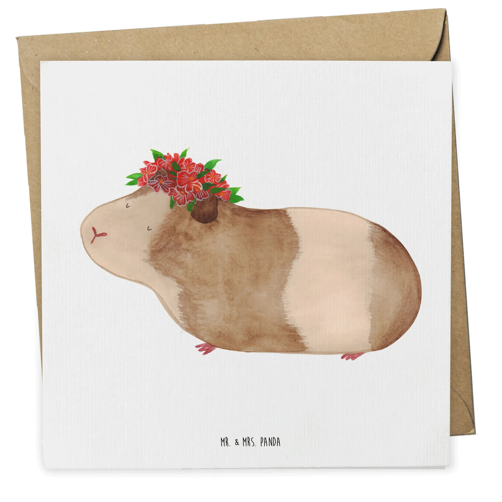 Deluxe Card Guinea pig wisdom Hochwertige Klappkarte, Hochzeitskarte, Karte, Klappkarte, Geburtstagskarte, Grußkarte, Einladungskarte, Glückwunschkarte, Hochwertige Grußkarte, Tiermotive, Gute Laune, lustige Sprüche, Tiere, Wunderland, Realität, Meerschweinchen, Meeries, Spruch, Meerie, Wunder, Weisheit, Blumenkind, Motivation
