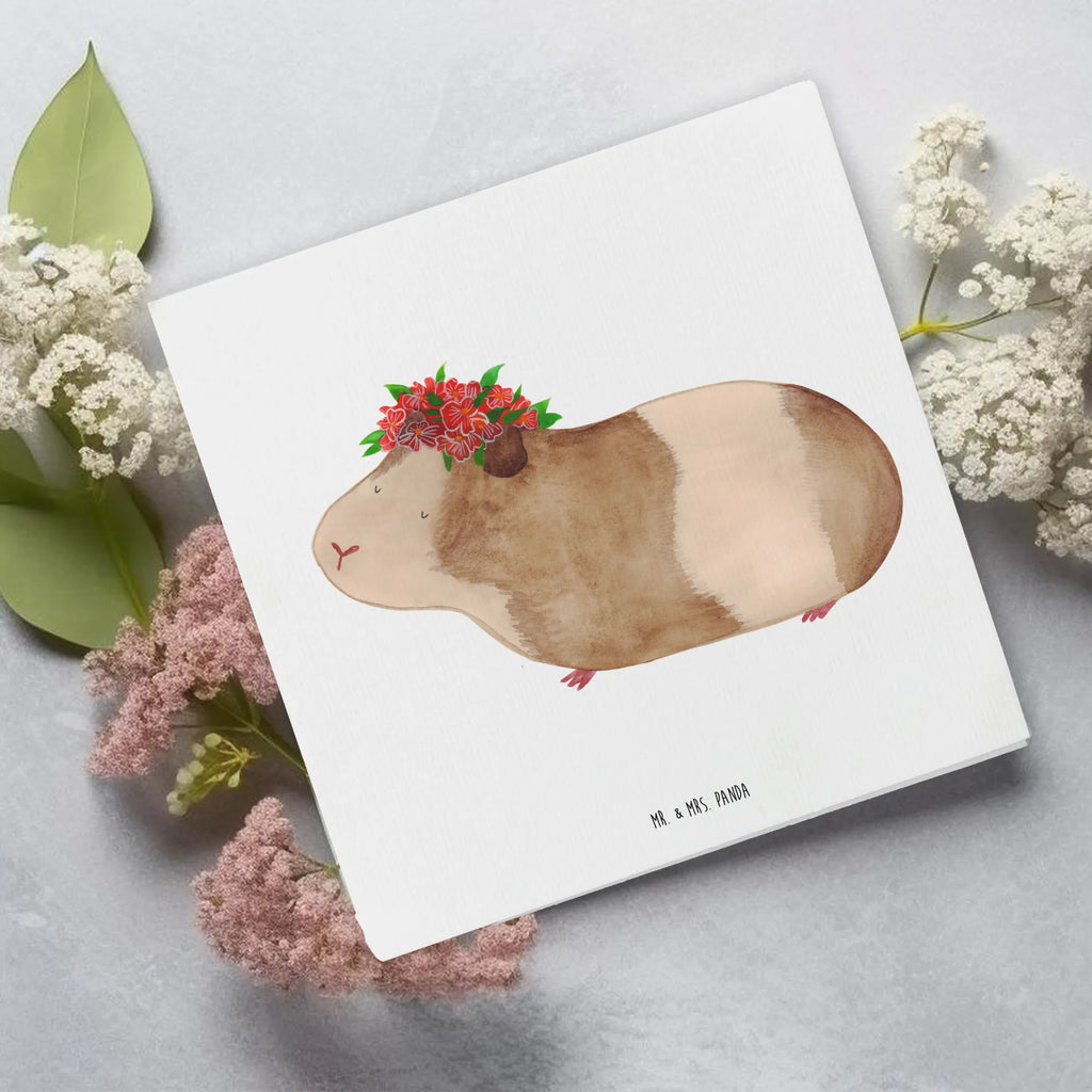 Deluxe Card Guinea pig wisdom Hochwertige Klappkarte, Hochzeitskarte, Karte, Klappkarte, Geburtstagskarte, Grußkarte, Einladungskarte, Glückwunschkarte, Hochwertige Grußkarte, Tiermotive, Gute Laune, lustige Sprüche, Tiere, Wunderland, Realität, Meerschweinchen, Meeries, Spruch, Meerie, Wunder, Weisheit, Blumenkind, Motivation