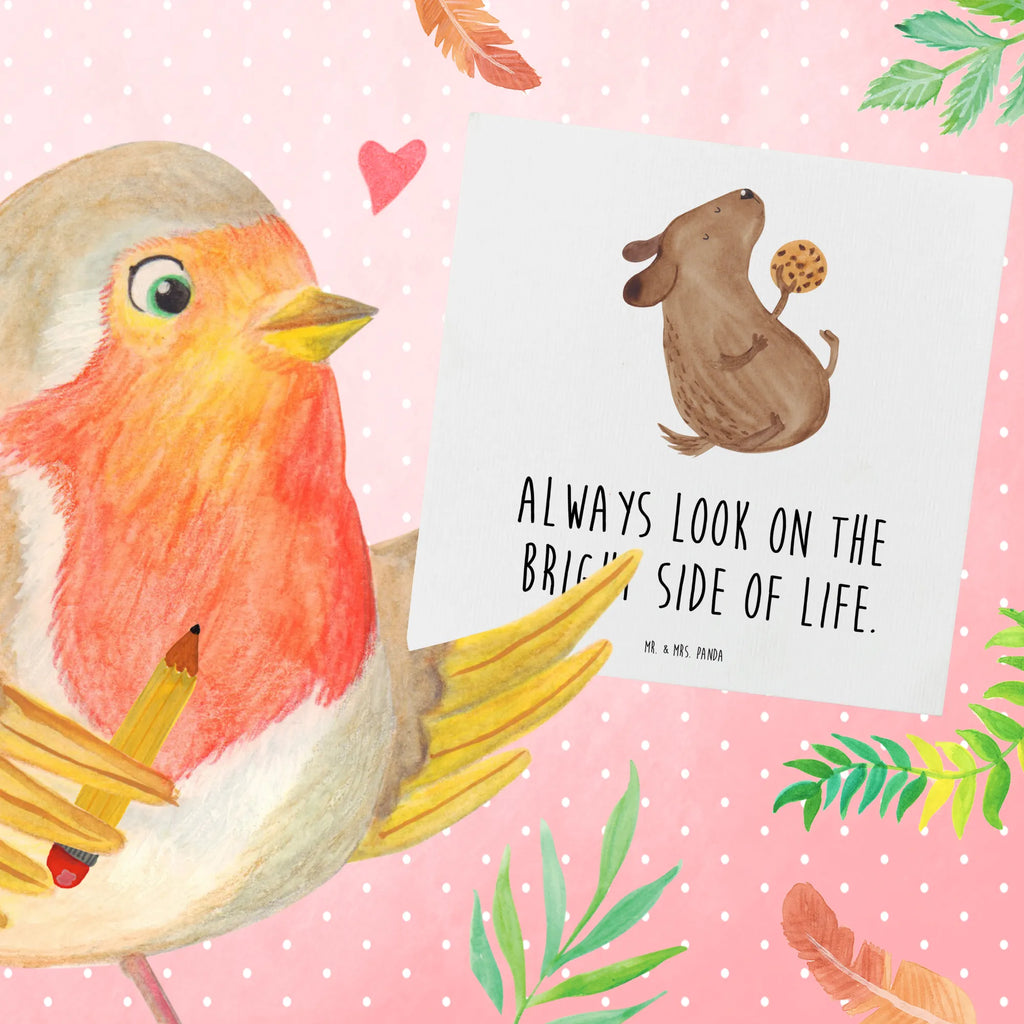 Deluxe Card Dog biscuit Hochwertige Grußkarte, Karte, Glückwunschkarte, Hochzeitskarte, Klappkarte, Grußkarte, Geburtstagskarte, Einladungskarte, Hochwertige Klappkarte, Hund, Hundemotiv, Haustier, Hunderasse, Tierliebhaber, Hundebesitzer, Sprüche, Hundesnacks, Leckerli, Hundeleckerli, Hundekekse