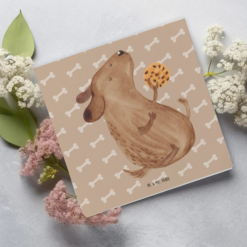 Deluxe Card Dog biscuit Hochwertige Grußkarte, Karte, Glückwunschkarte, Hochzeitskarte, Klappkarte, Grußkarte, Geburtstagskarte, Einladungskarte, Hochwertige Klappkarte, Hund, Hundemotiv, Haustier, Hunderasse, Tierliebhaber, Hundebesitzer, Sprüche, Hundesnacks, Leckerli, Hundeleckerli, Hundekekse