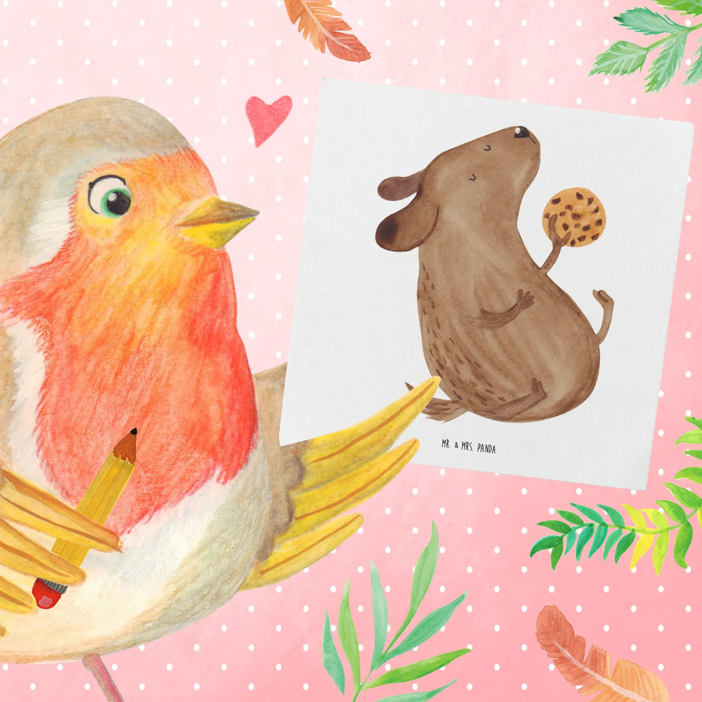 Deluxe Card Dog biscuit Hochwertige Grußkarte, Karte, Glückwunschkarte, Hochzeitskarte, Klappkarte, Grußkarte, Geburtstagskarte, Einladungskarte, Hochwertige Klappkarte, Hund, Hundemotiv, Haustier, Hunderasse, Tierliebhaber, Hundebesitzer, Sprüche, Hundesnacks, Leckerli, Hundeleckerli, Hundekekse