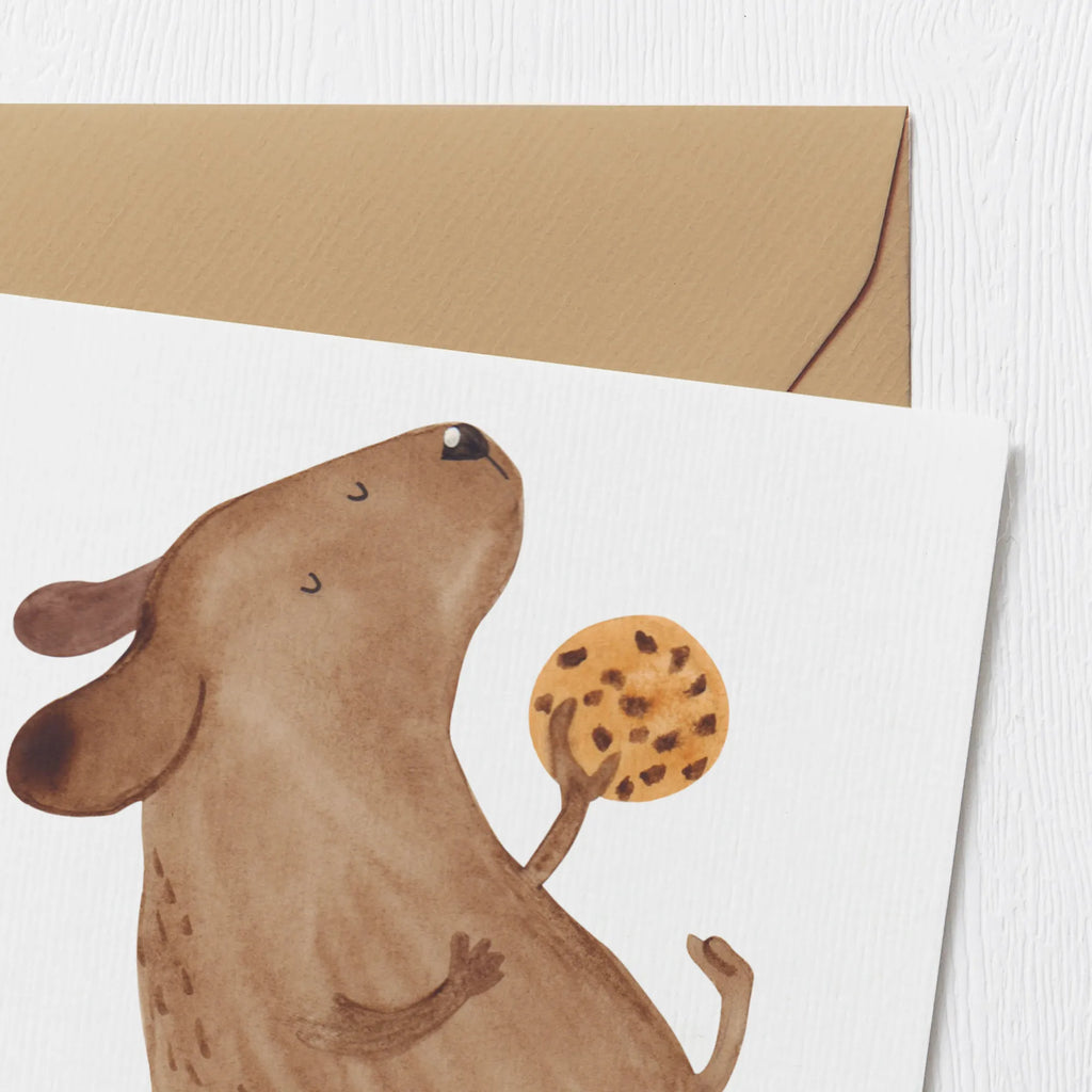 Deluxe Card Dog biscuit Hochwertige Grußkarte, Karte, Glückwunschkarte, Hochzeitskarte, Klappkarte, Grußkarte, Geburtstagskarte, Einladungskarte, Hochwertige Klappkarte, Hund, Hundemotiv, Haustier, Hunderasse, Tierliebhaber, Hundebesitzer, Sprüche, Hundesnacks, Leckerli, Hundeleckerli, Hundekekse