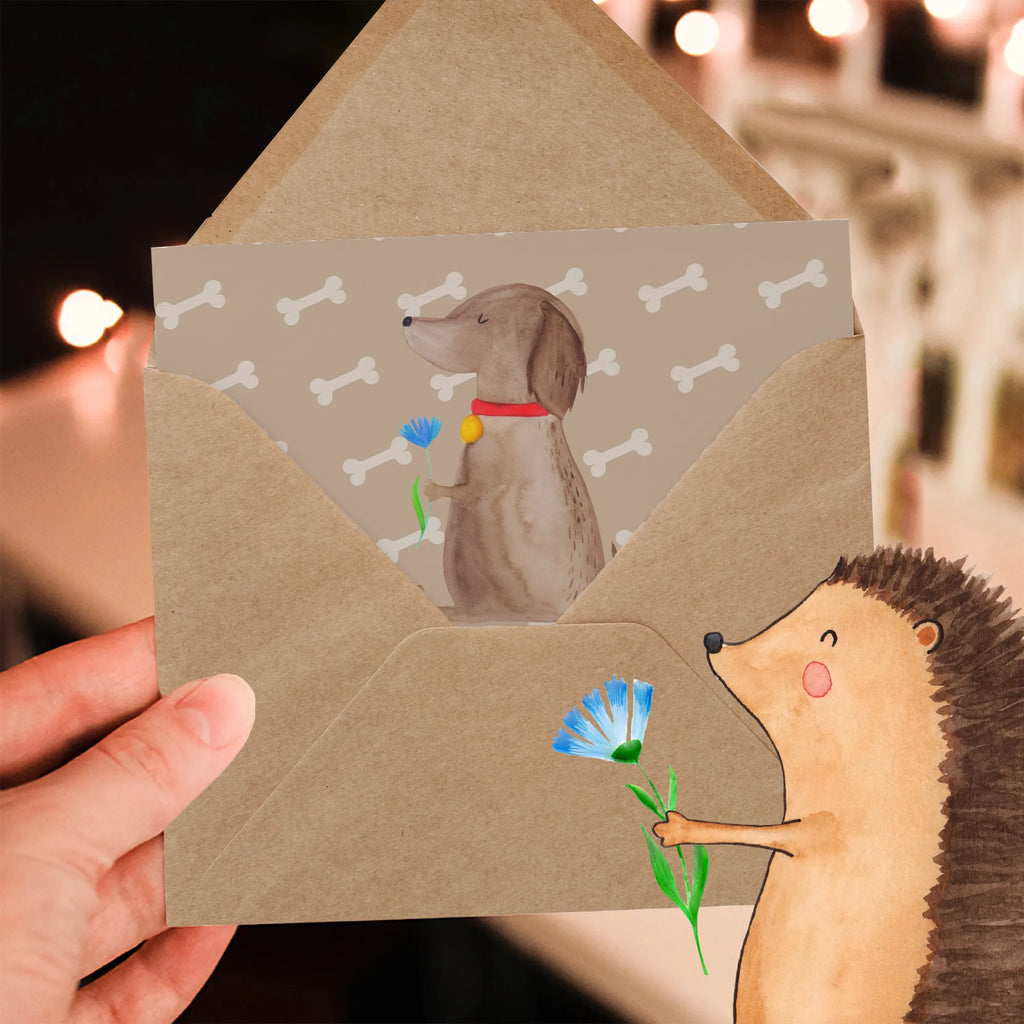 Deluxe Card Dog flower Hochwertige Klappkarte, Karte, Grußkarte, Klappkarte, Glückwunschkarte, Hochwertige Grußkarte, Geburtstagskarte, Einladungskarte, Hochzeitskarte, Hund, Hundemotiv, Haustier, Hunderasse, Tierliebhaber, Hundebesitzer, Sprüche, Frauchen, Hundeliebe, Hunde