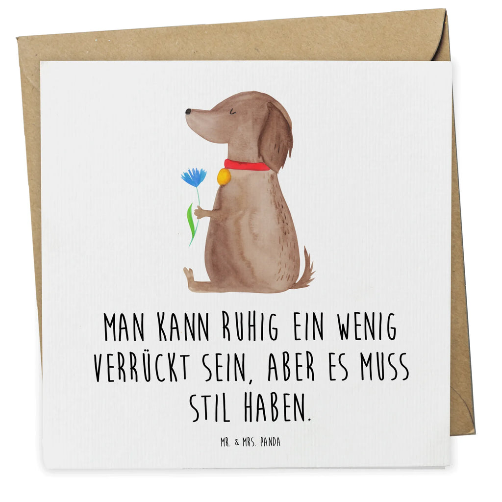 Deluxe Card Dog flower Hochwertige Klappkarte, Karte, Grußkarte, Klappkarte, Glückwunschkarte, Hochwertige Grußkarte, Geburtstagskarte, Einladungskarte, Hochzeitskarte, Hund, Hundemotiv, Haustier, Hunderasse, Tierliebhaber, Hundebesitzer, Sprüche, Frauchen, Hundeliebe, Hunde