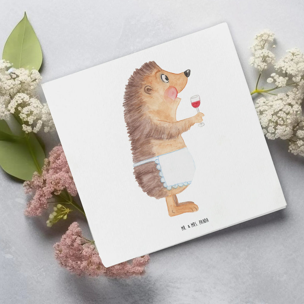 Deluxe Karte Igel Wein Hochwertige Klappkarte, Klappkarte, Glückwunschkarte, Grußkarte, Geburtstagskarte, Karte, Hochzeitskarte, Einladungskarte, Hochwertige Grußkarte, Tiermotive, Gute Laune, lustige Sprüche, Tiere, Igel, Wein trinken, Geschenk Weinliebhaber, Rotwein, Wein Spruch, Weinglas, Wein Deko, Geschenk Weintrinker, Weißwein