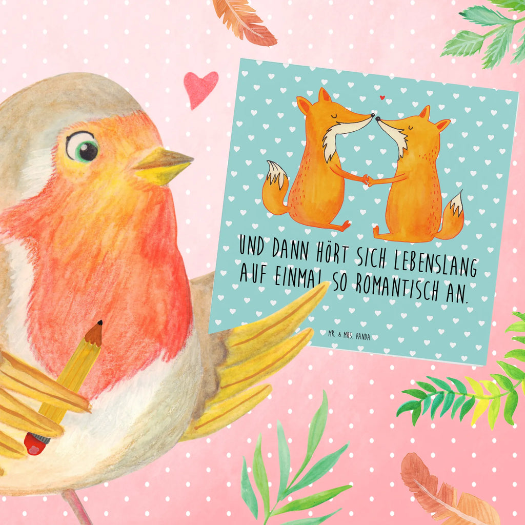 Deluxe Karte Füchse Liebe Klappkarte, Hochzeitskarte, Geburtstagskarte, Einladungskarte, Hochwertige Grußkarte, Glückwunschkarte, Karte, Grußkarte, Hochwertige Klappkarte, Fuchs, Partner, Liebespaar, Ehemann, Ehe, Fox, Paar, Freundin, Liebe, Freund, Ehefrau, Verlobte, Füchse, Liebesbeweis
