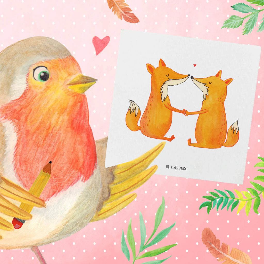 Deluxe Karte Füchse Liebe Klappkarte, Hochzeitskarte, Geburtstagskarte, Einladungskarte, Hochwertige Grußkarte, Glückwunschkarte, Karte, Grußkarte, Hochwertige Klappkarte, Fuchs, Partner, Liebespaar, Ehemann, Ehe, Fox, Paar, Freundin, Liebe, Freund, Ehefrau, Verlobte, Füchse, Liebesbeweis