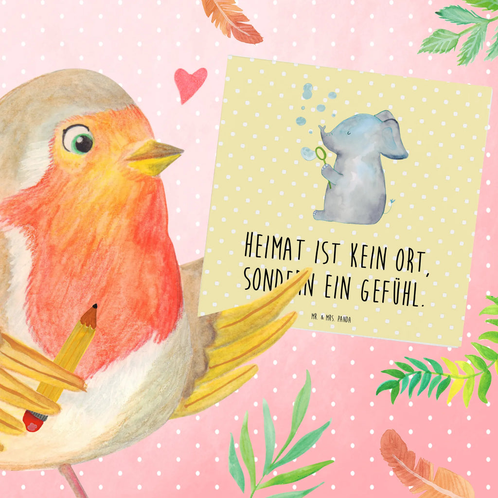 Deluxe Card elephant soap bubbles Geburtstagskarte, Karte, Hochzeitskarte, Grußkarte, Einladungskarte, Klappkarte, Hochwertige Klappkarte, Glückwunschkarte, Hochwertige Grußkarte, Tiermotive, Gute Laune, lustige Sprüche, Tiere, Heimat, Gefühl. Daheim, Liebe, Elefanten, Rüsseltier, Dickhäuter, Liebesspruch, Seifenblasen, Elefant, Liebesbeweis