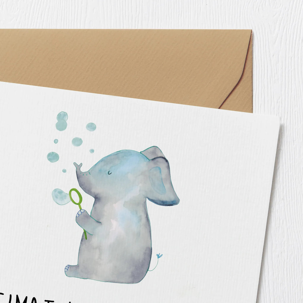Deluxe Card elephant soap bubbles Geburtstagskarte, Karte, Hochzeitskarte, Grußkarte, Einladungskarte, Klappkarte, Hochwertige Klappkarte, Glückwunschkarte, Hochwertige Grußkarte, Tiermotive, Gute Laune, lustige Sprüche, Tiere, Heimat, Gefühl. Daheim, Liebe, Elefanten, Rüsseltier, Dickhäuter, Liebesspruch, Seifenblasen, Elefant, Liebesbeweis