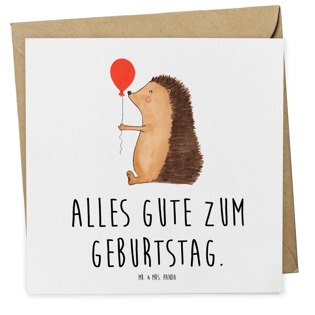 Deluxe Karte Igel Luftballon Karte, Einladungskarte, Geburtstagskarte, Klappkarte, Hochzeitskarte, Glückwunschkarte, Hochwertige Klappkarte, Grußkarte, Hochwertige Grußkarte, Tiermotive, Gute Laune, lustige Sprüche, Tiere, Geburtstagskind, Igel, Glückwunsch, Herzlichen Glückwunsch, Happy Birthday, Geburtstag, Ballon