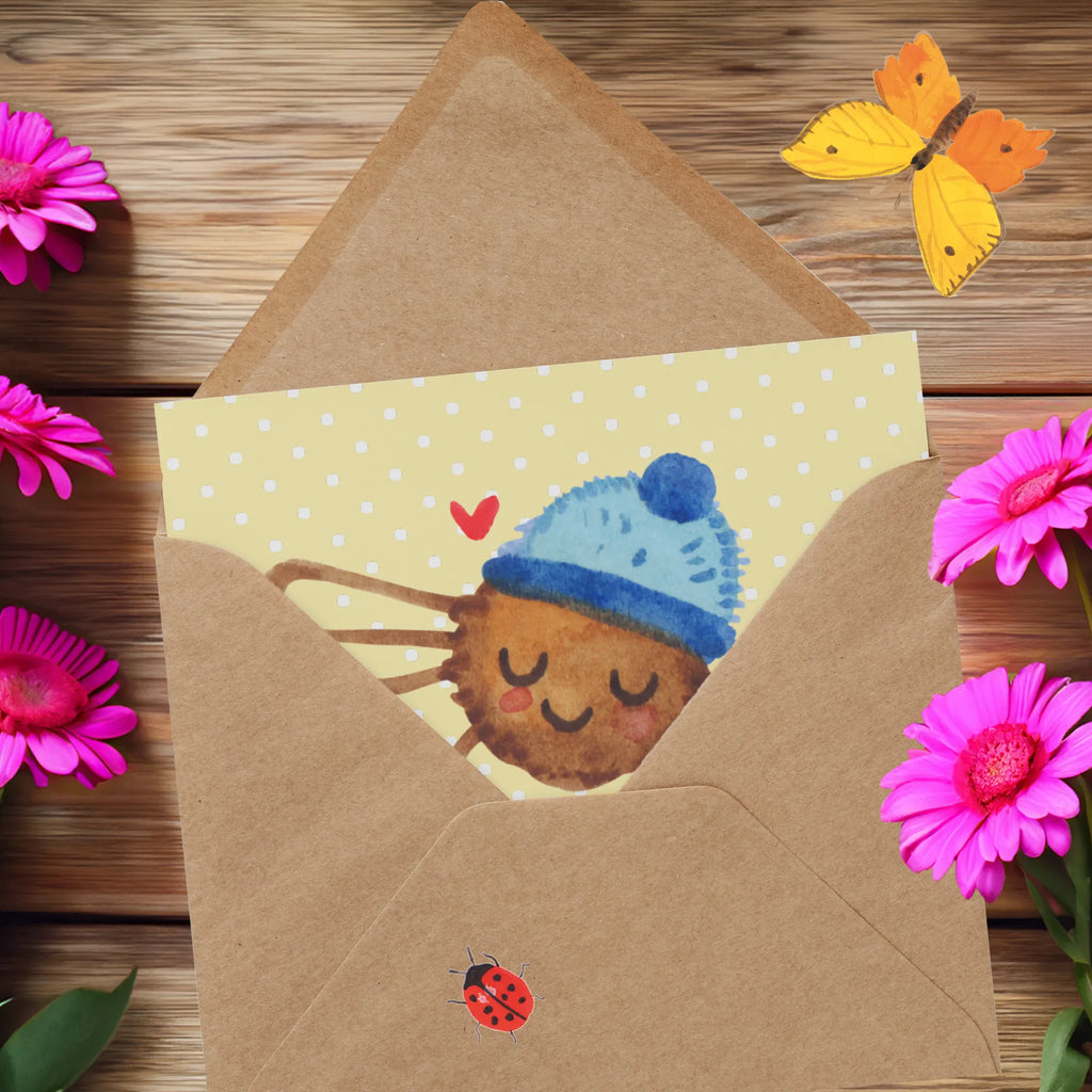 Deluxe Karte Spinne Agathe Kaffee Karte, Grußkarte, Geburtstagskarte, Einladungskarte, Klappkarte, Hochwertige Klappkarte, Hochwertige Grußkarte, Hochzeitskarte, Glückwunschkarte, Spinne Agathe, Spinne, Agathe, Videos, Merchandise, Kaffee, Morgen, Lebensweisheiten, Weiser Spruch, Morgenmuffel