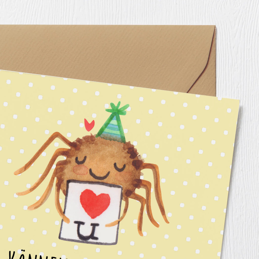 Deluxe Karte Spinne Agathe Brief Hochwertige Grußkarte, Geburtstagskarte, Hochzeitskarte, Einladungskarte, Hochwertige Klappkarte, Karte, Glückwunschkarte, Klappkarte, Grußkarte, Spinne Agathe, Spinne, Agathe, Videos, Merchandise, Treuebeweis, Treuetest, Liebespaar, Liebesbeweis, Verliebt, Liebesgeschenk, Heiratsantrag, Ich Liebe dich