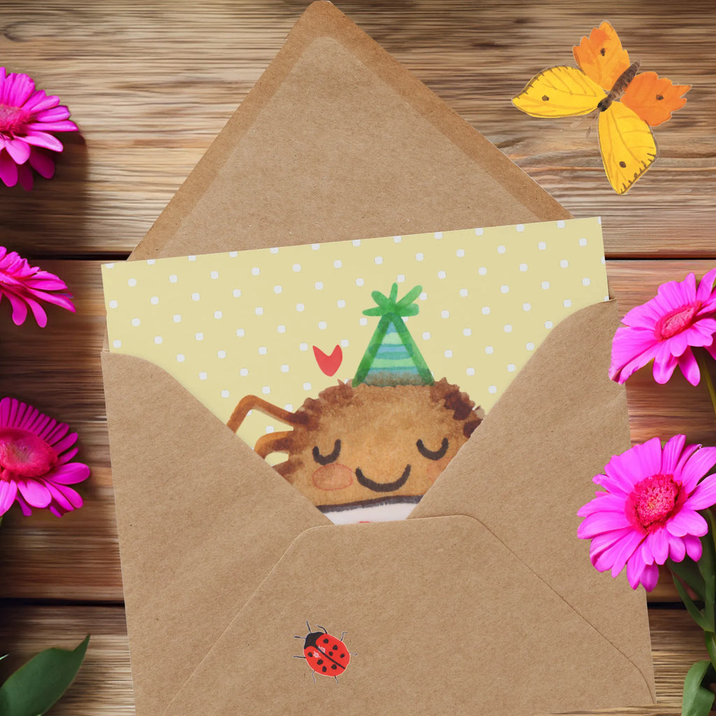 Deluxe Karte Spinne Agathe Brief Hochwertige Grußkarte, Geburtstagskarte, Hochzeitskarte, Einladungskarte, Hochwertige Klappkarte, Karte, Glückwunschkarte, Klappkarte, Grußkarte, Spinne Agathe, Spinne, Agathe, Videos, Merchandise, Treuebeweis, Treuetest, Liebespaar, Liebesbeweis, Verliebt, Liebesgeschenk, Heiratsantrag, Ich Liebe dich