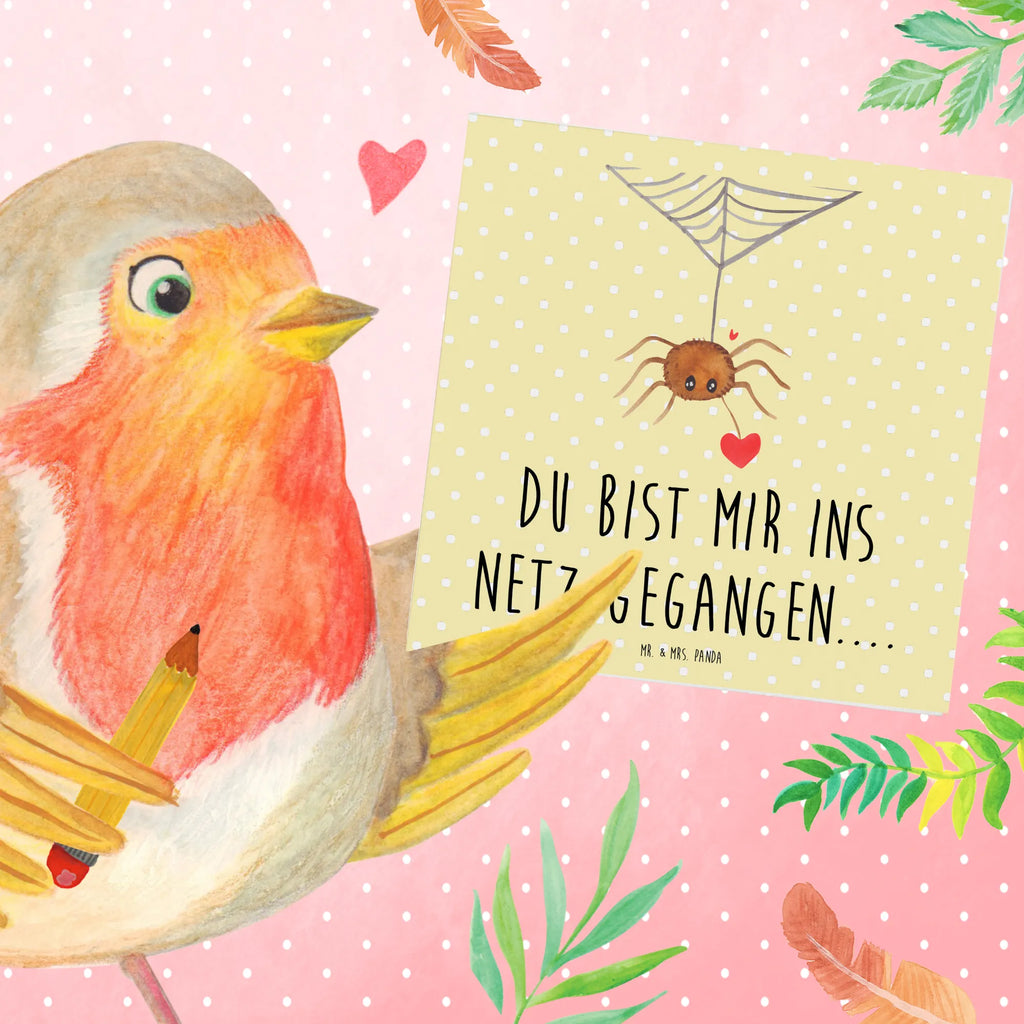 Deluxe Karte Spinne Agathe Liebe Grußkarte, Hochzeitskarte, Geburtstagskarte, Glückwunschkarte, Einladungskarte, Karte, Klappkarte, Hochwertige Grußkarte, Hochwertige Klappkarte, Spinne Agathe, Spinne, Agathe, Videos, Merchandise, Verliebt, Liebesbeweis, Liebe, Liebesgeschenk