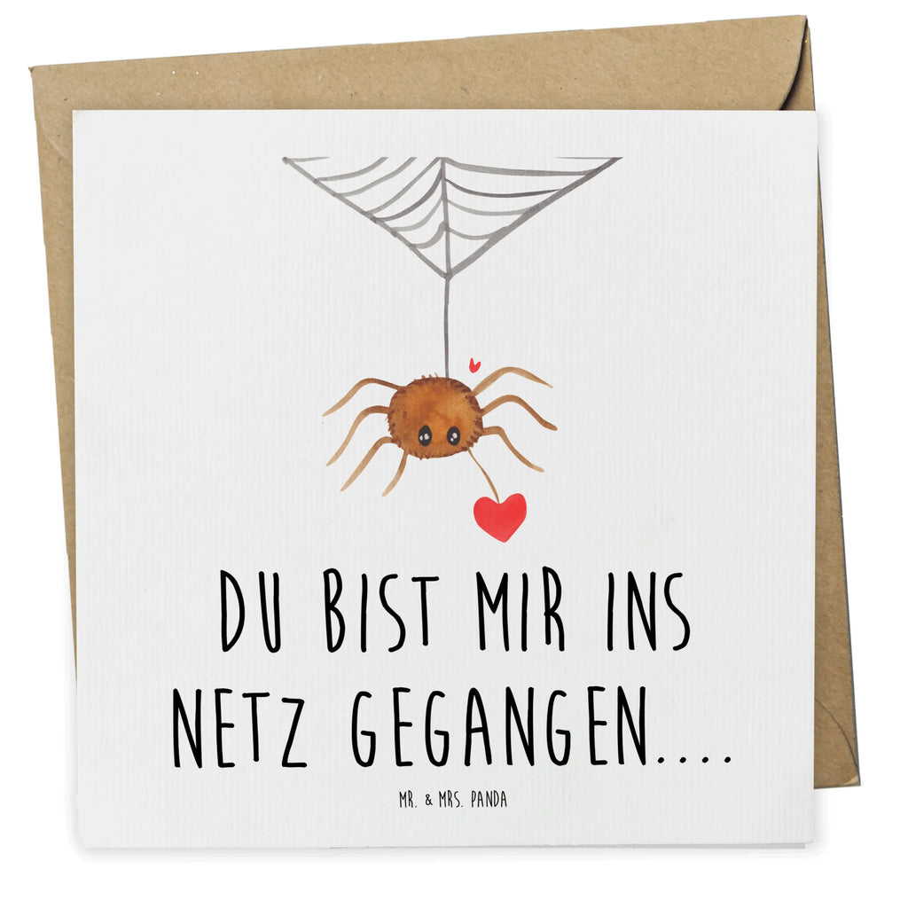 Deluxe Karte Spinne Agathe Liebe Grußkarte, Hochzeitskarte, Geburtstagskarte, Glückwunschkarte, Einladungskarte, Karte, Klappkarte, Hochwertige Grußkarte, Hochwertige Klappkarte, Spinne Agathe, Spinne, Agathe, Videos, Merchandise, Verliebt, Liebesbeweis, Liebe, Liebesgeschenk