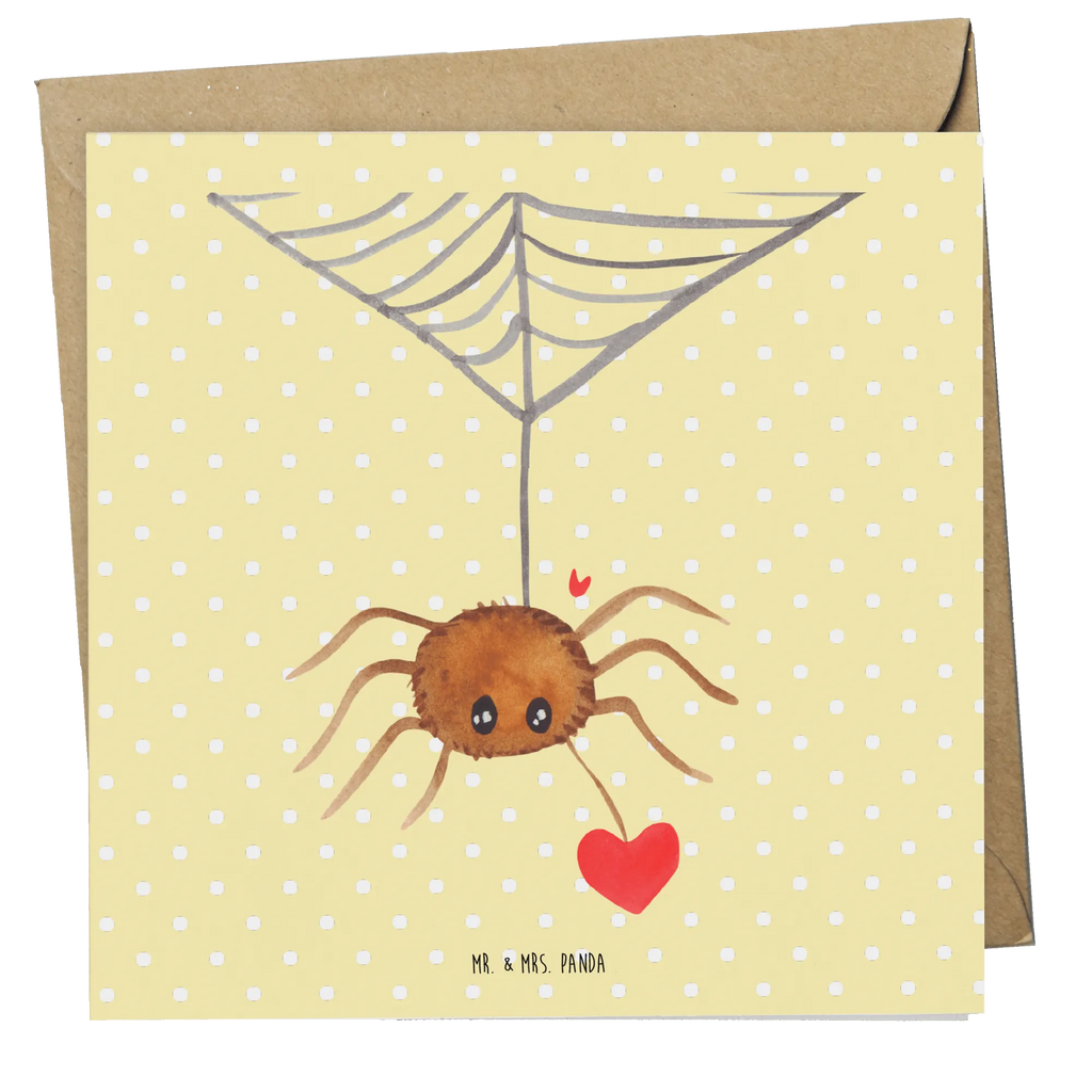 Deluxe Karte Spinne Agathe Liebe Grußkarte, Hochzeitskarte, Geburtstagskarte, Glückwunschkarte, Einladungskarte, Karte, Klappkarte, Hochwertige Grußkarte, Hochwertige Klappkarte, Spinne Agathe, Spinne, Agathe, Videos, Merchandise, Verliebt, Liebesbeweis, Liebe, Liebesgeschenk