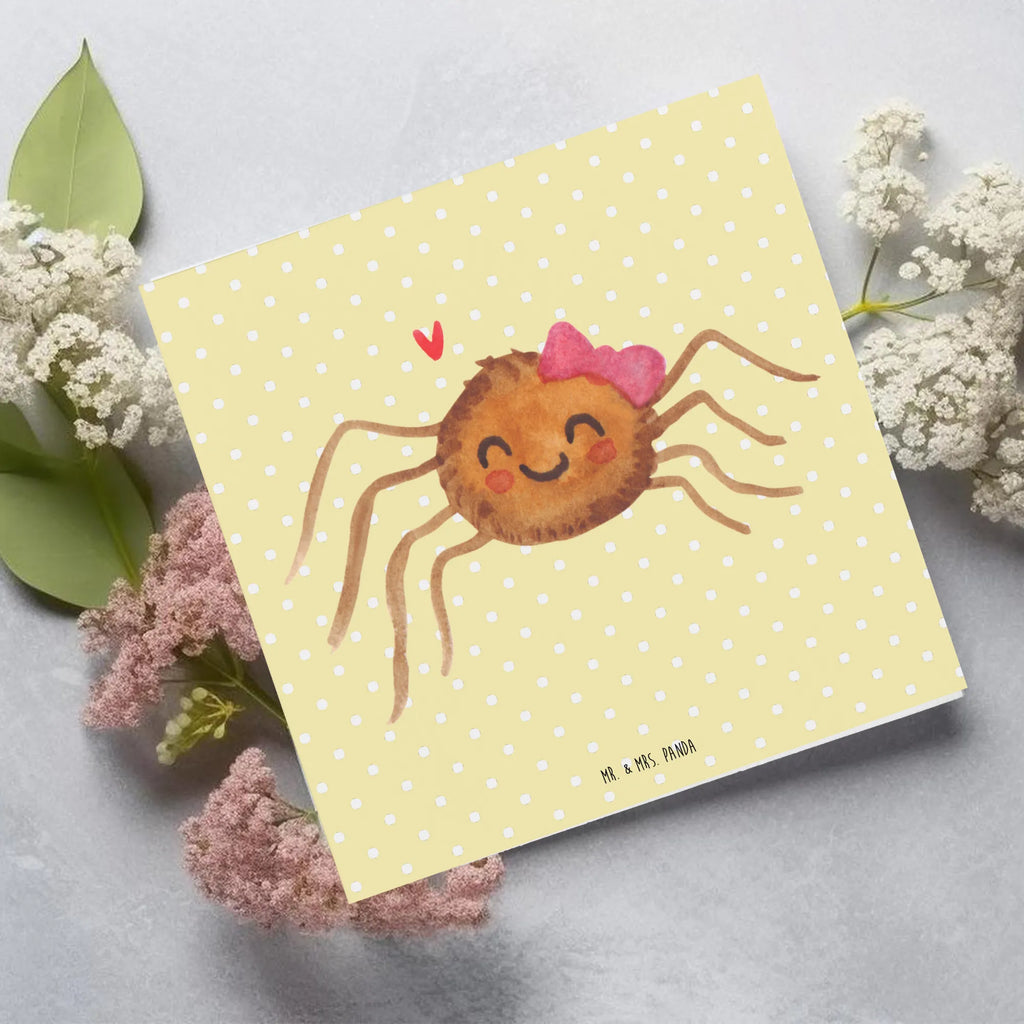 Deluxe Card Spider Agathe Joy Glückwunschkarte, Grußkarte, Hochzeitskarte, Karte, Hochwertige Grußkarte, Klappkarte, Einladungskarte, Hochwertige Klappkarte, Geburtstagskarte, Spinne Agathe, Spinne, Agathe, Videos, Merchandise, Beliebte Spinne, Viral, Viraler Hit, Trend