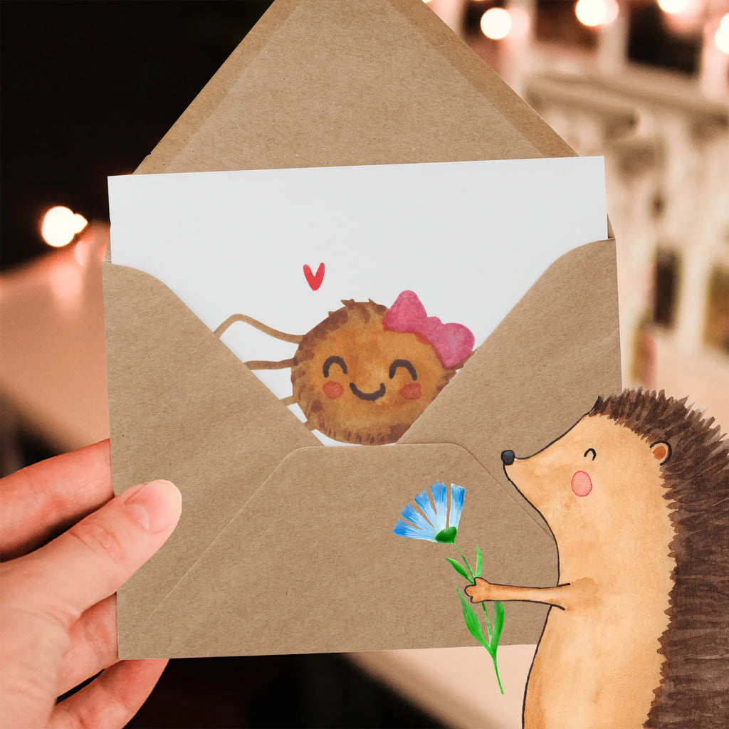 Deluxe Card Spider Agathe Joy Glückwunschkarte, Grußkarte, Hochzeitskarte, Karte, Hochwertige Grußkarte, Klappkarte, Einladungskarte, Hochwertige Klappkarte, Geburtstagskarte, Spinne Agathe, Spinne, Agathe, Videos, Merchandise, Beliebte Spinne, Viral, Viraler Hit, Trend