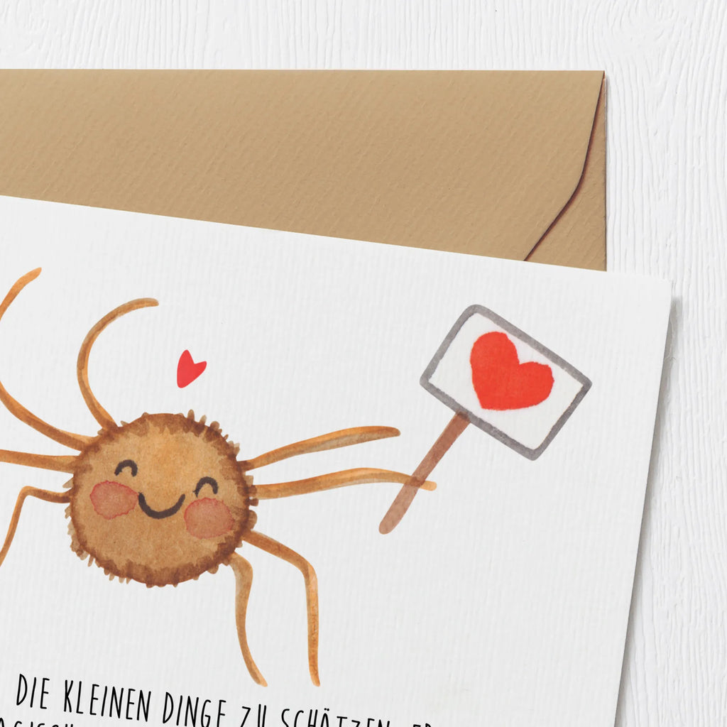 Deluxe Card Spider Agatha Motivation Hochzeitskarte, Einladungskarte, Geburtstagskarte, Grußkarte, Klappkarte, Glückwunschkarte, Hochwertige Klappkarte, Karte, Hochwertige Grußkarte, Spinne Agathe, Spinne, Agathe, Videos, Merchandise, Glück, Vertrauen, Liebe, Motivation, Dankeschön