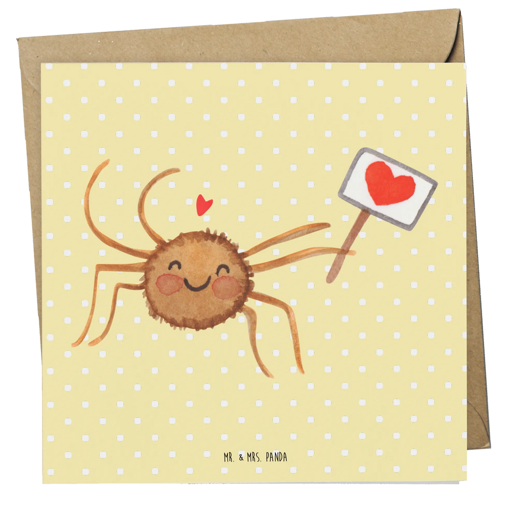 Deluxe Card Spider Agatha Motivation Hochzeitskarte, Einladungskarte, Geburtstagskarte, Grußkarte, Klappkarte, Glückwunschkarte, Hochwertige Klappkarte, Karte, Hochwertige Grußkarte, Spinne Agathe, Spinne, Agathe, Videos, Merchandise, Glück, Vertrauen, Liebe, Motivation, Dankeschön