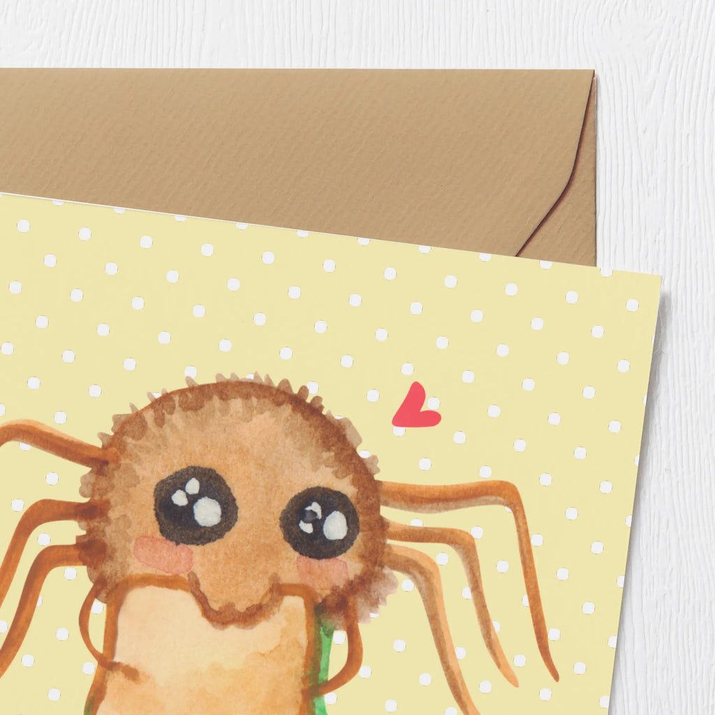 Karta Deluxe Pająk Agata kanapka Karte, Geburtstagskarte, Hochwertige Grußkarte, Klappkarte, Grußkarte, Hochzeitskarte, Glückwunschkarte, Einladungskarte, Hochwertige Klappkarte, Spinne Agathe, Spinne, Agathe, Videos, Merchandise, Mut, Verfressen, Glück, Lebensfreude, Alles wird gut, Hungrig, Hunger