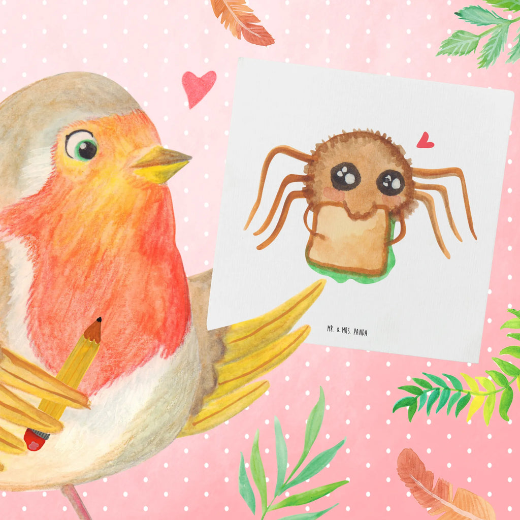 Karta Deluxe Pająk Agata kanapka Karte, Geburtstagskarte, Hochwertige Grußkarte, Klappkarte, Grußkarte, Hochzeitskarte, Glückwunschkarte, Einladungskarte, Hochwertige Klappkarte, Spinne Agathe, Spinne, Agathe, Videos, Merchandise, Mut, Verfressen, Glück, Lebensfreude, Alles wird gut, Hungrig, Hunger