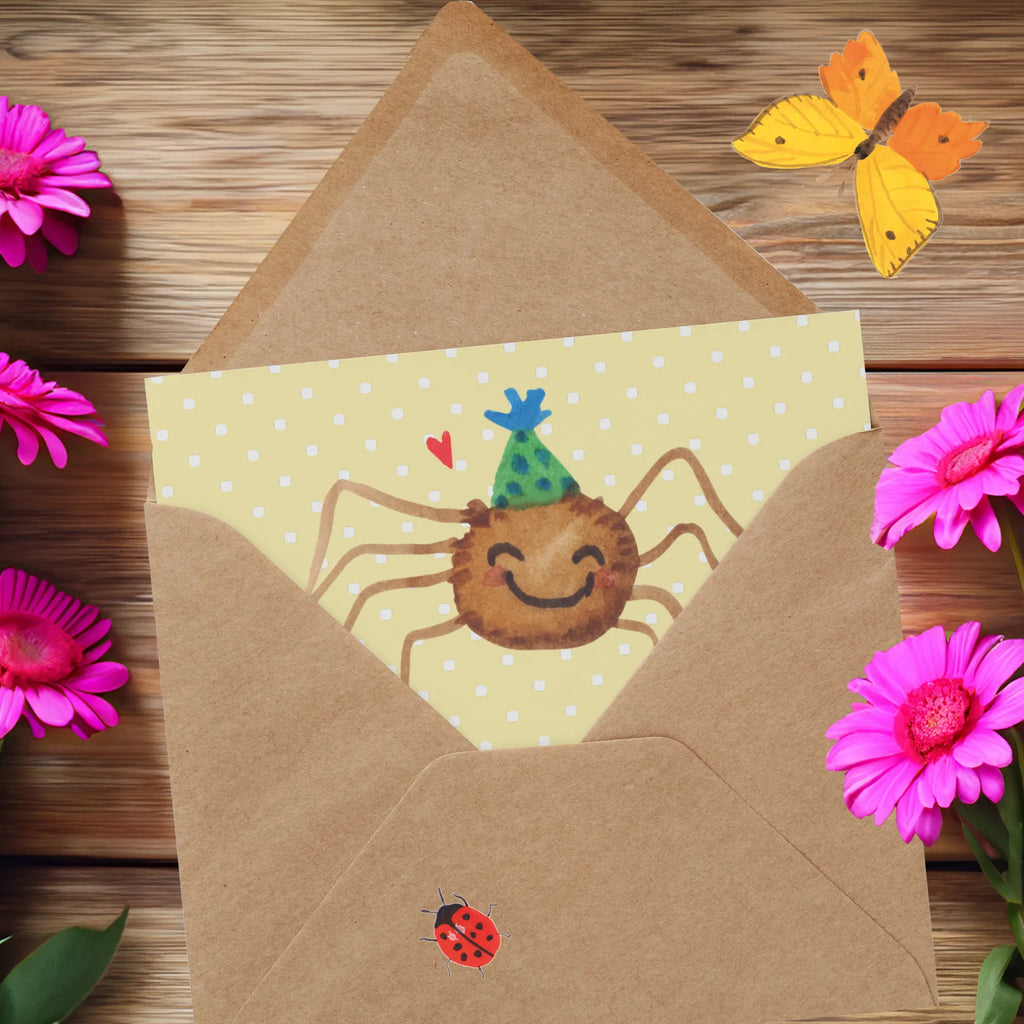 Deluxe Karte Spinne Agathe Party Einladungskarte, Hochwertige Grußkarte, Karte, Klappkarte, Geburtstagskarte, Glückwunschkarte, Grußkarte, Hochzeitskarte, Hochwertige Klappkarte, Spinne Agathe, Spinne, Agathe, Videos, Merchandise, Motivation, Selbstliebe, Wunder, Glück