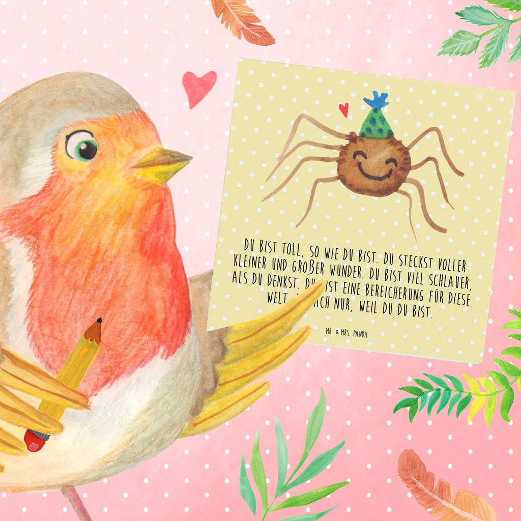 Deluxe Karte Spinne Agathe Party Einladungskarte, Hochwertige Grußkarte, Karte, Klappkarte, Geburtstagskarte, Glückwunschkarte, Grußkarte, Hochzeitskarte, Hochwertige Klappkarte, Spinne Agathe, Spinne, Agathe, Videos, Merchandise, Motivation, Selbstliebe, Wunder, Glück