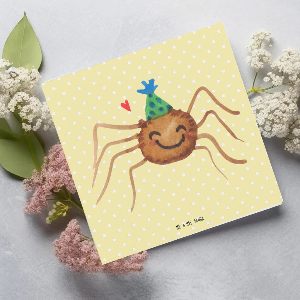 Deluxe Karte Spinne Agathe Party Einladungskarte, Hochwertige Grußkarte, Karte, Klappkarte, Geburtstagskarte, Glückwunschkarte, Grußkarte, Hochzeitskarte, Hochwertige Klappkarte, Spinne Agathe, Spinne, Agathe, Videos, Merchandise, Motivation, Selbstliebe, Wunder, Glück