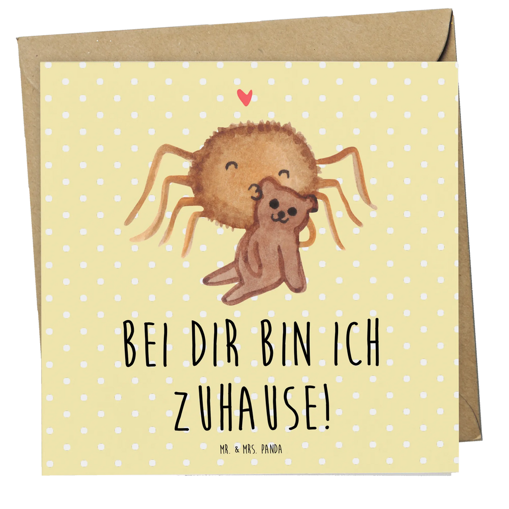 Deluxe Karte Spinne Agathe Teddy Hochwertige Klappkarte, Karte, Hochwertige Grußkarte, Geburtstagskarte, Glückwunschkarte, Grußkarte, Einladungskarte, Hochzeitskarte, Klappkarte, Spinne Agathe, Spinne, Agathe, Videos, Merchandise, Treue, Dankeschön, Teddy, Freundschaft, Verliebt, Liebesbeweis, Liebesgeschenk, Miteinander