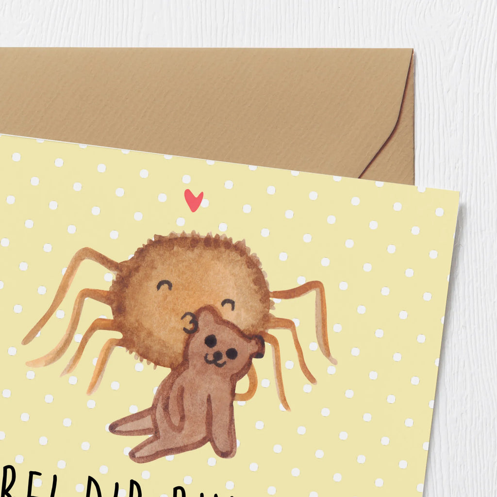 Deluxe Karte Spinne Agathe Teddy Hochwertige Klappkarte, Karte, Hochwertige Grußkarte, Geburtstagskarte, Glückwunschkarte, Grußkarte, Einladungskarte, Hochzeitskarte, Klappkarte, Spinne Agathe, Spinne, Agathe, Videos, Merchandise, Treue, Dankeschön, Teddy, Freundschaft, Verliebt, Liebesbeweis, Liebesgeschenk, Miteinander