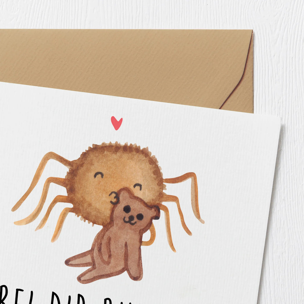 Deluxe Karte Spinne Agathe Teddy Hochwertige Klappkarte, Karte, Hochwertige Grußkarte, Geburtstagskarte, Glückwunschkarte, Grußkarte, Einladungskarte, Hochzeitskarte, Klappkarte, Spinne Agathe, Spinne, Agathe, Videos, Merchandise, Treue, Dankeschön, Teddy, Freundschaft, Verliebt, Liebesbeweis, Liebesgeschenk, Miteinander