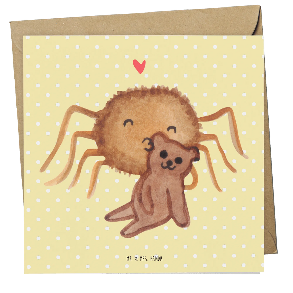 Deluxe Karte Spinne Agathe Teddy Hochwertige Klappkarte, Karte, Hochwertige Grußkarte, Geburtstagskarte, Glückwunschkarte, Grußkarte, Einladungskarte, Hochzeitskarte, Klappkarte, Spinne Agathe, Spinne, Agathe, Videos, Merchandise, Treue, Dankeschön, Teddy, Freundschaft, Verliebt, Liebesbeweis, Liebesgeschenk, Miteinander