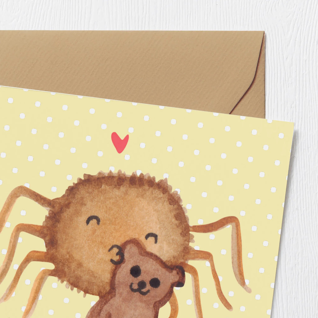 Deluxe Karte Spinne Agathe Teddy Hochwertige Klappkarte, Karte, Hochwertige Grußkarte, Geburtstagskarte, Glückwunschkarte, Grußkarte, Einladungskarte, Hochzeitskarte, Klappkarte, Spinne Agathe, Spinne, Agathe, Videos, Merchandise, Treue, Dankeschön, Teddy, Freundschaft, Verliebt, Liebesbeweis, Liebesgeschenk, Miteinander