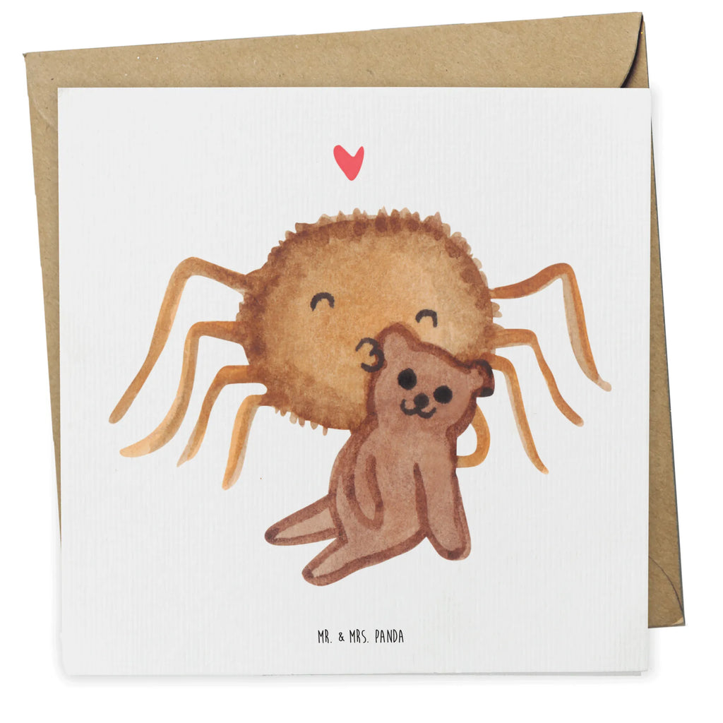 Deluxe Karte Spinne Agathe Teddy Hochwertige Klappkarte, Karte, Hochwertige Grußkarte, Geburtstagskarte, Glückwunschkarte, Grußkarte, Einladungskarte, Hochzeitskarte, Klappkarte, Spinne Agathe, Spinne, Agathe, Videos, Merchandise, Treue, Dankeschön, Teddy, Freundschaft, Verliebt, Liebesbeweis, Liebesgeschenk, Miteinander