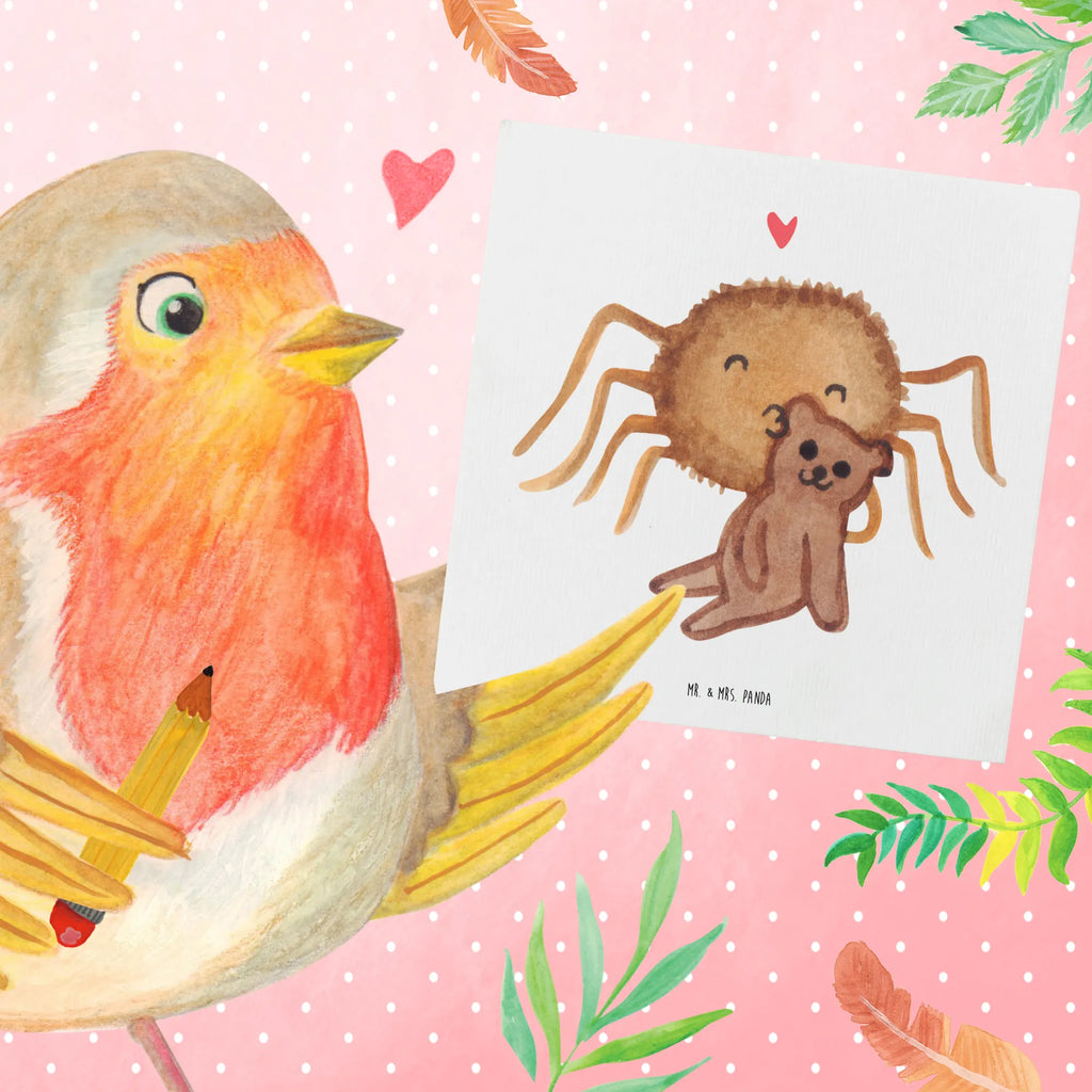 Deluxe Karte Spinne Agathe Teddy Hochwertige Klappkarte, Karte, Hochwertige Grußkarte, Geburtstagskarte, Glückwunschkarte, Grußkarte, Einladungskarte, Hochzeitskarte, Klappkarte, Spinne Agathe, Spinne, Agathe, Videos, Merchandise, Treue, Dankeschön, Teddy, Freundschaft, Verliebt, Liebesbeweis, Liebesgeschenk, Miteinander