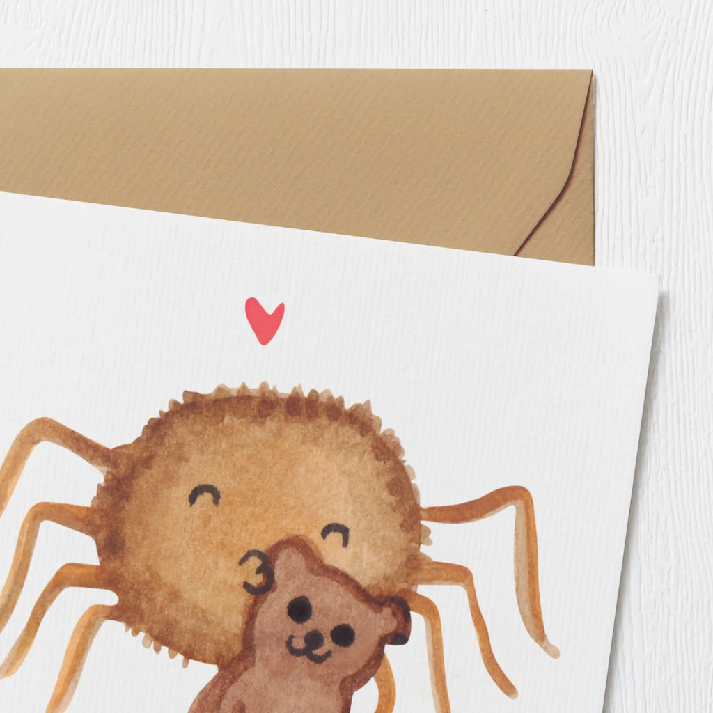 Deluxe Karte Spinne Agathe Teddy Hochwertige Klappkarte, Karte, Hochwertige Grußkarte, Geburtstagskarte, Glückwunschkarte, Grußkarte, Einladungskarte, Hochzeitskarte, Klappkarte, Spinne Agathe, Spinne, Agathe, Videos, Merchandise, Treue, Dankeschön, Teddy, Freundschaft, Verliebt, Liebesbeweis, Liebesgeschenk, Miteinander