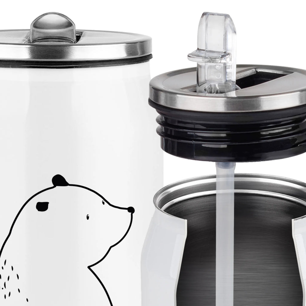 Puszki napojowe Butelka do picia niedźwiedź spojrzenie przez ramię Niedźwiedź, Miś, Pluszowy miś