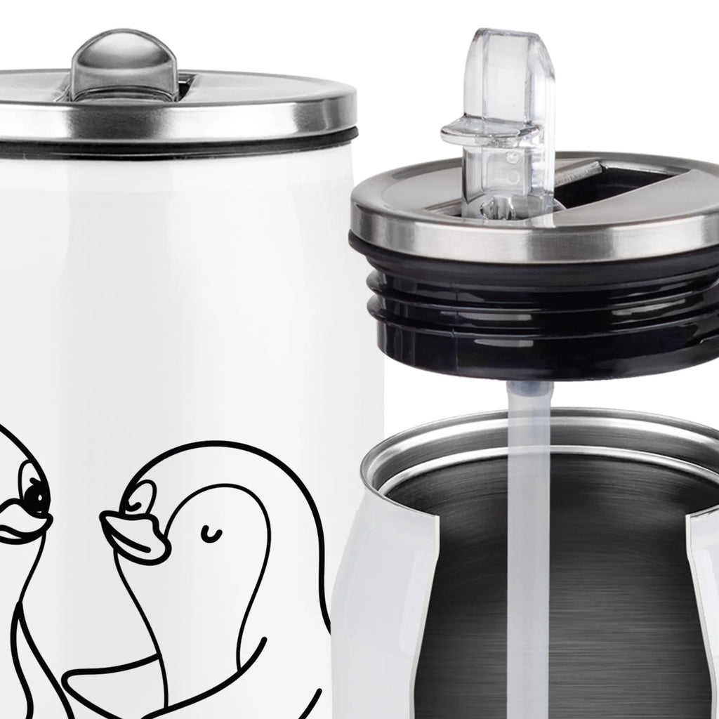 Puszki napojowe Butelka do picia pingwiny pocieszyć Miłość, partner, przyjaciel, przyjaciółka, mąż, żona, wesele, zaręczyny, prośba o rękę, prezent miłosny, rocznica, dzień ślubu