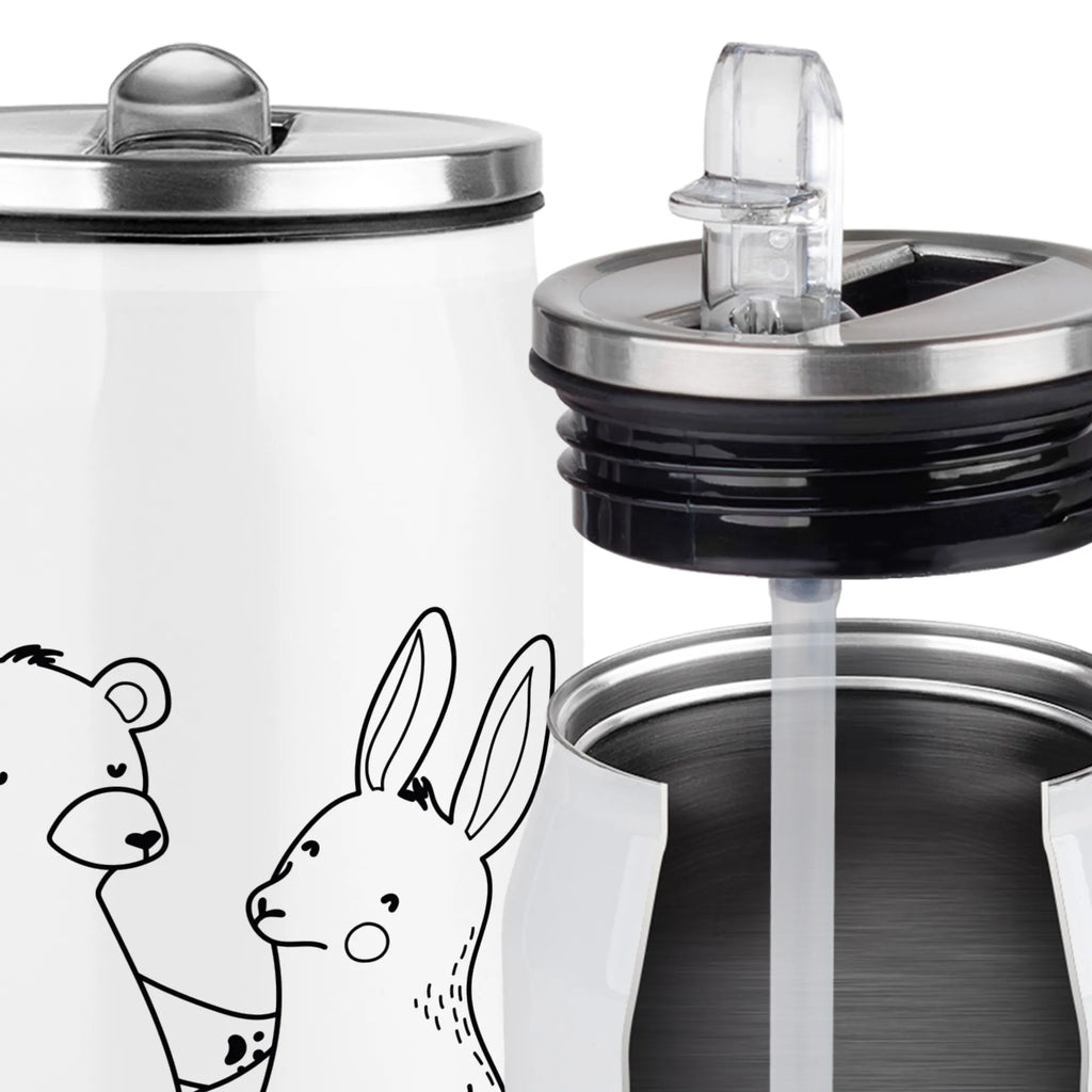 Puszki napojowe Butelka do picia Niedźwiedź i królik Przytulać Miłość, partner, przyjaciel, przyjaciółka, mąż, żona, wesele, zaręczyny, prośba o rękę, prezent miłosny, rocznica, dzień ślubu