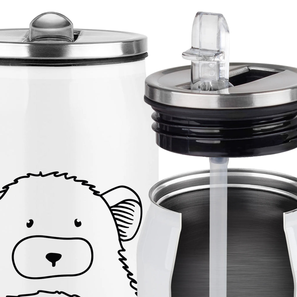 Puszki napojowe Butelka do picia szynszyla kwiat Motywy zwierzęce, dobra energia, zabawne powiedzonka, zwierzęta