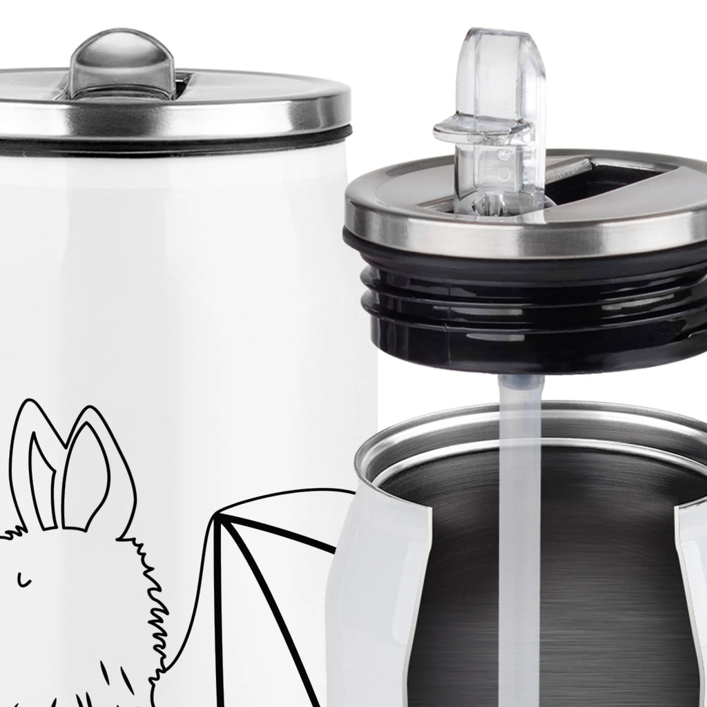 Puszki napojowe Butelka do picia Nietoperz siedzenie Motywy zwierzęce, dobra energia, zabawne powiedzonka, zwierzęta