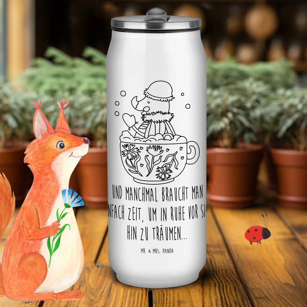 Puszki napojowe Butelka do picia Ćma kąpiel pianowa Motywy zwierzęce, dobra energia, zabawne powiedzonka, zwierzęta