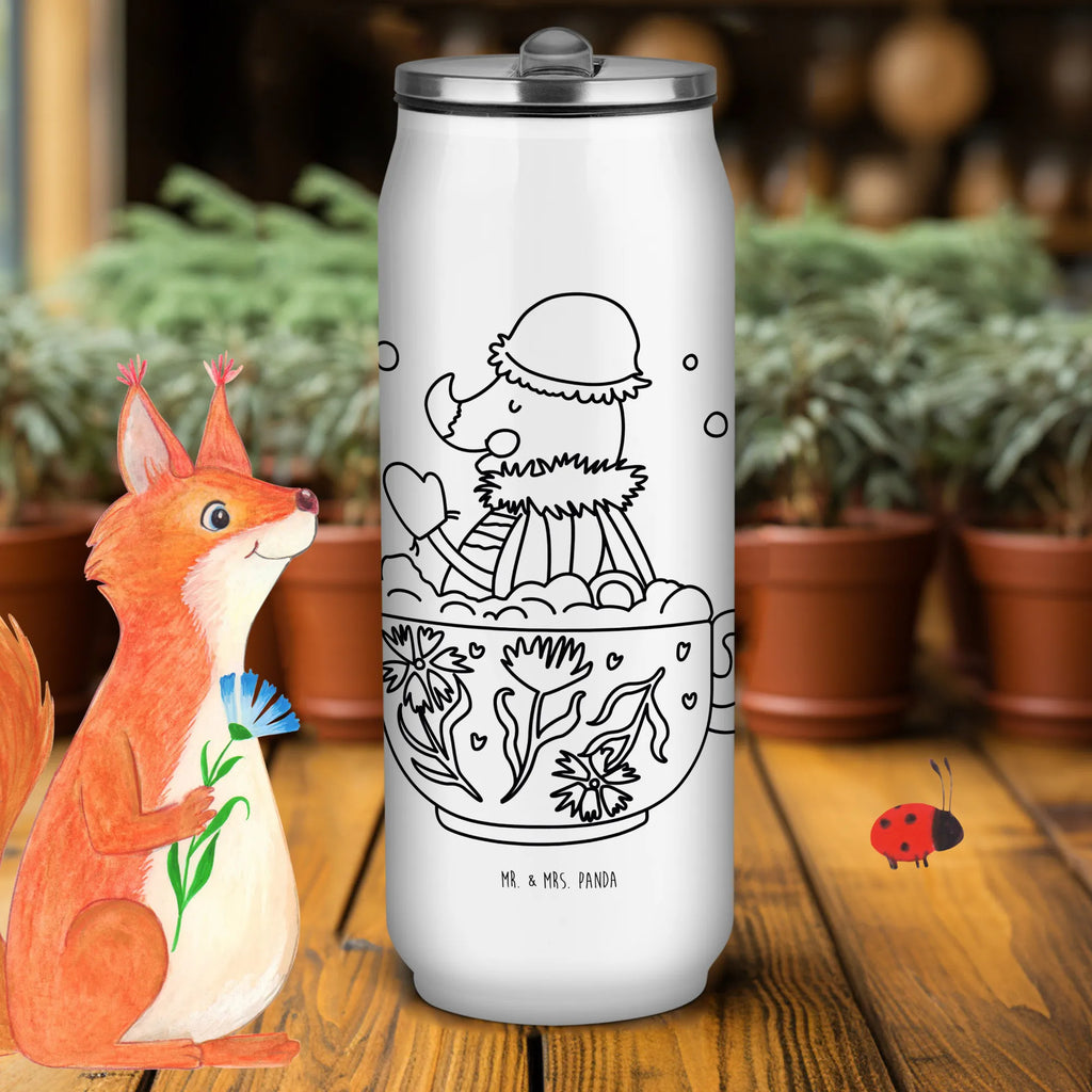 Puszki napojowe Butelka do picia Ćma kąpiel pianowa Motywy zwierzęce, dobra energia, zabawne powiedzonka, zwierzęta